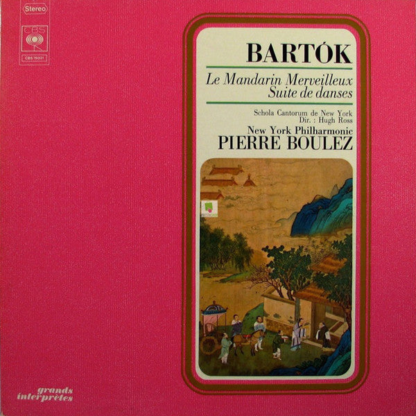 Béla Bartók, Pierre Boulez, New York Philharmonic : Le Mandarin Merveilleux / Suite De Danses (LP, Album)