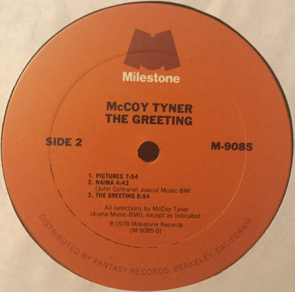 McCoy Tyner : The Greeting (LP)
