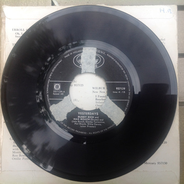 Max Roach And Buddy Rich : Yesterdays (7")