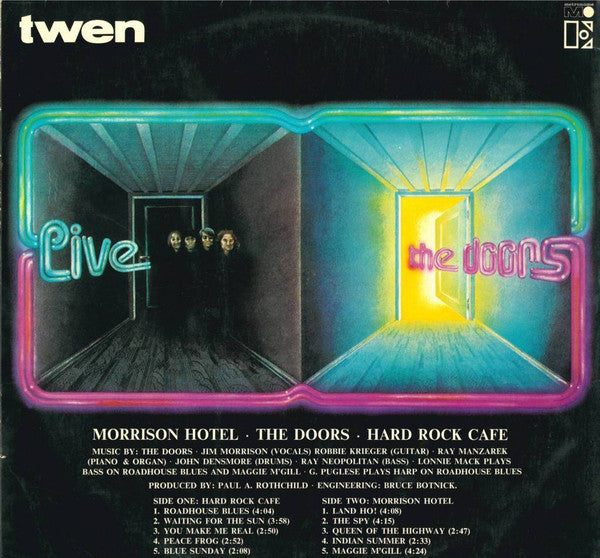 The Doors : Morrison Hotel (LP, Album, Gat)