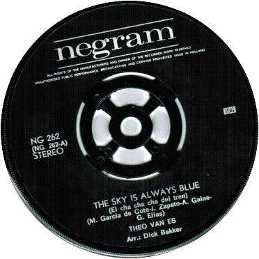 Theo van Es : The Sky Is Always Blue (7", Single)