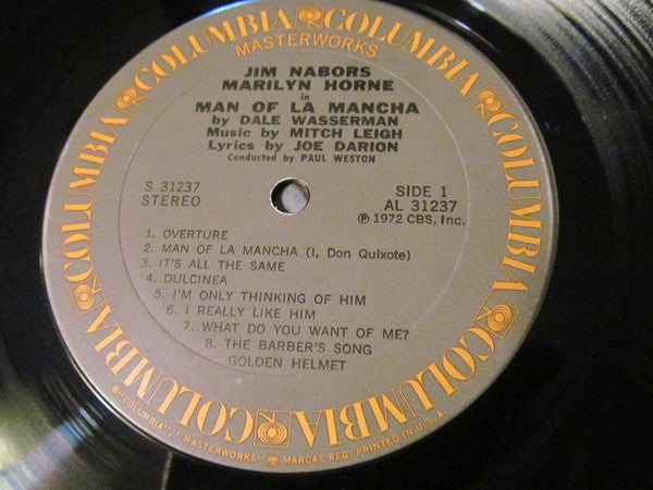 Jim Nabors, Marilyn Horne : Man Of La Mancha (LP, Album, Promo)