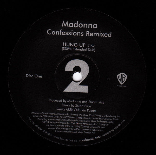 Madonna : Confessions Remixed (3x12", Comp, Ltd)