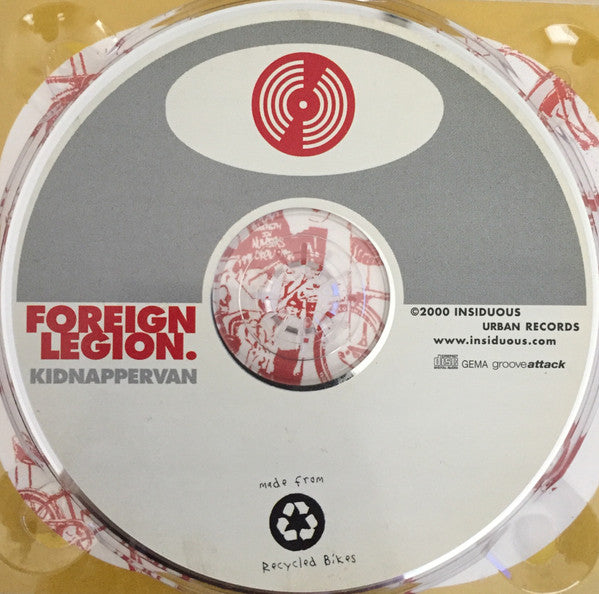 Foreign Legion (2) : Kidnapper Van: Beats To Rock While Bike Stealin' (CD, Dig)