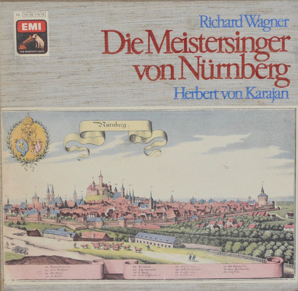 Richard Wagner, Herbert Von Karajan, Staatskapelle Dresden : Die Meistersinger Von Nürnberg (5xLP, Tex)