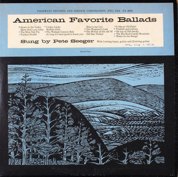 Pete Seeger : American Favorite Ballads (LP, Album, RE)