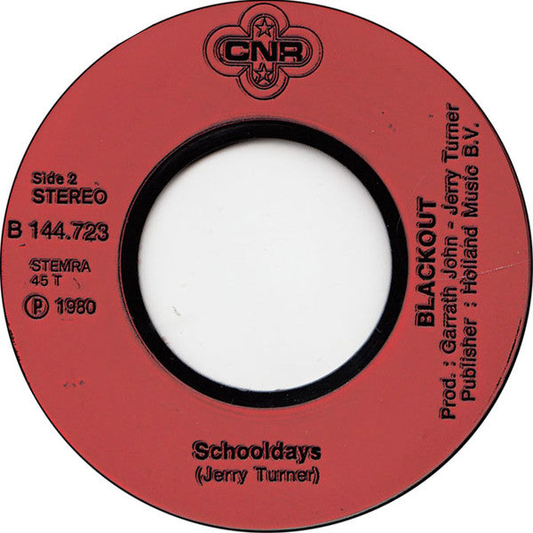 Blackout (15) : Obscure Disco / Schooldays (7", Single)
