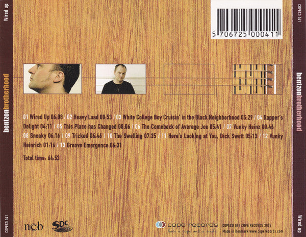 Bentzon Brotherhood : Wired Up (CD, Album)