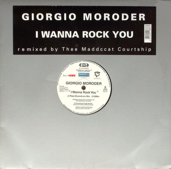 Giorgio Moroder : I Wanna Rock You (12")