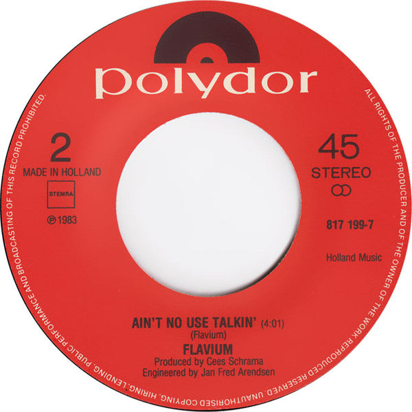 Flavium : Closer To Me (7", Single)