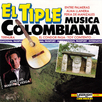 José Luis Martinez Vesga : El Tiple (Musica Colombiana) (CD, RE)