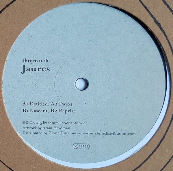 Jaures : shtum 006 (12")