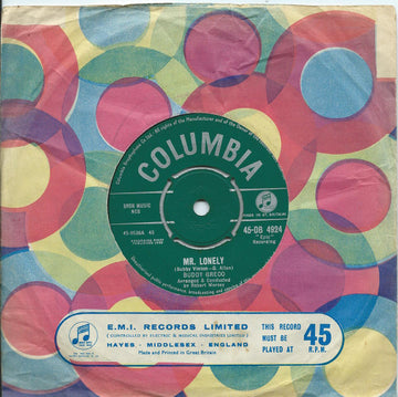 Buddy Greco : Mr. Lonely / Sentimental Fool (7", Single)