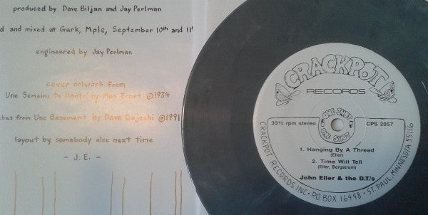John Eller And The DT's : Hanging By A Thread (7", EP, Ltd, Num, Gre)