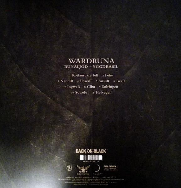 Wardruna : Runaljod - Yggdrasil (2xLP, Album, Ltd, Red)