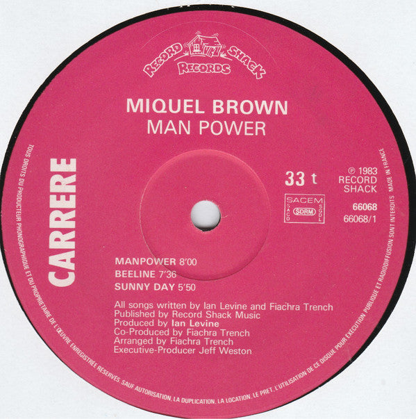 Miquel Brown : Manpower (LP, Album)