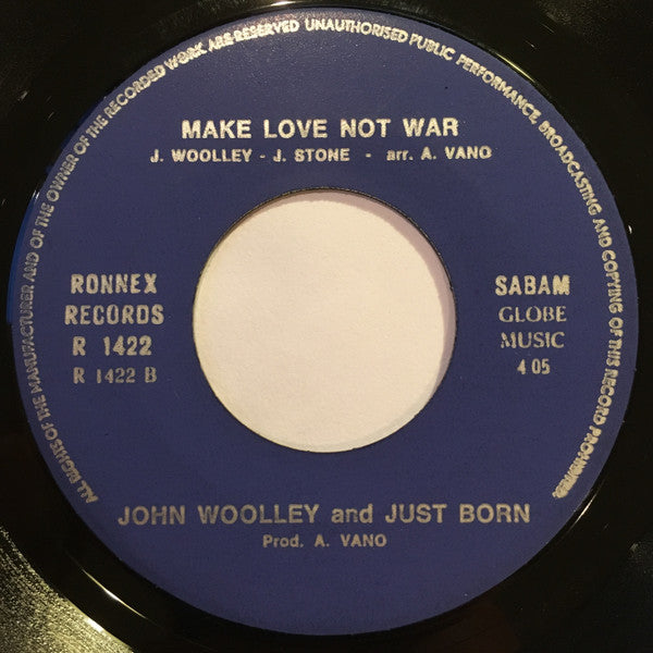 John Woolley & Just Born : Ruby Baby (7", Single)