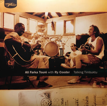 Ali Farka Touré With Ry Cooder : Talking Timbuktu (2xLP, Album, RE, 180)