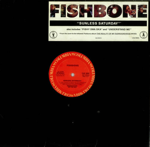 Fishbone : Sunless Saturday (12", Promo)