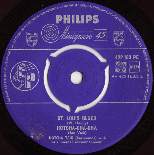 Het Hotcha Trio : Hotcha Trio (7", EP)