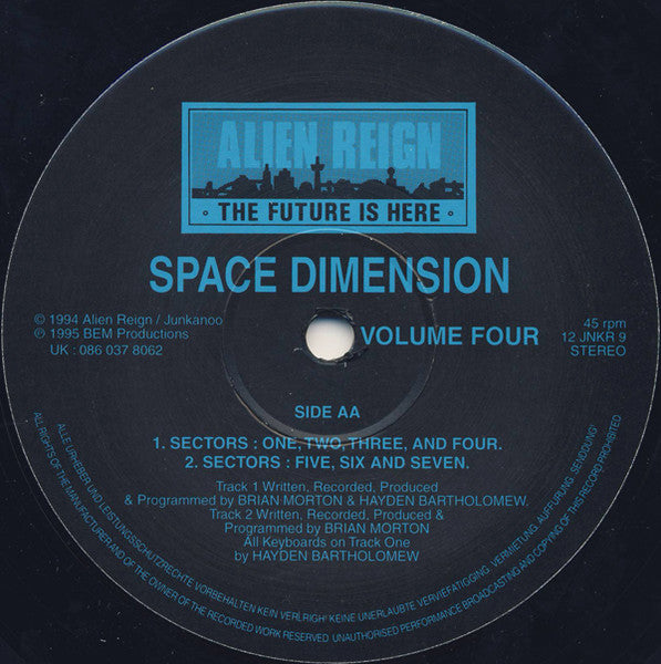 Space Dimension : Volume Four (12")