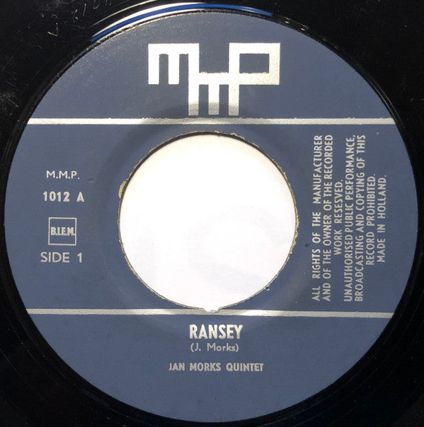 Quintet Jan Morks : Ransey (7")