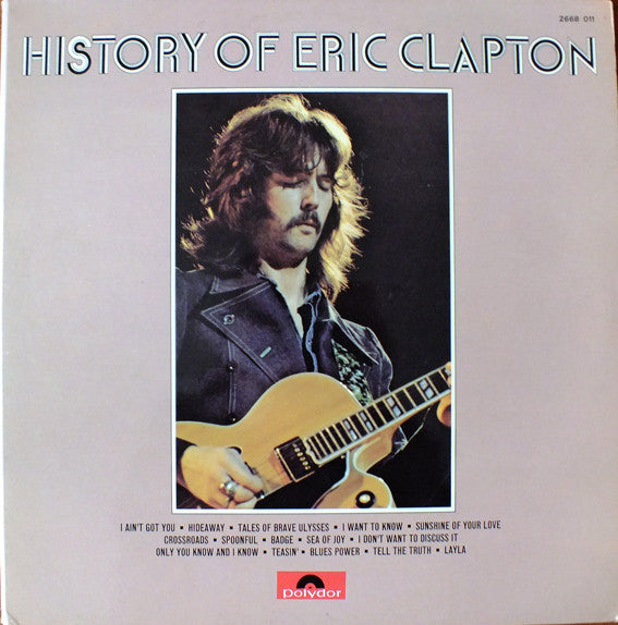 Eric Clapton : History Of Eric Clapton (2xLP, Comp, Gat)