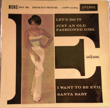 Eartha Kitt : Eartha Kitt Revisited (7", EP, Mono)