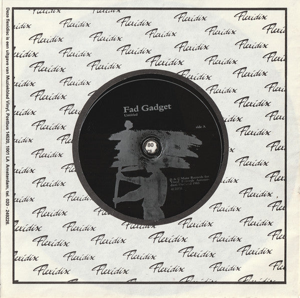 Fad Gadget / Mecano (2) : Untitled / 'March Of The Iron Workers' (Flexi, 7")