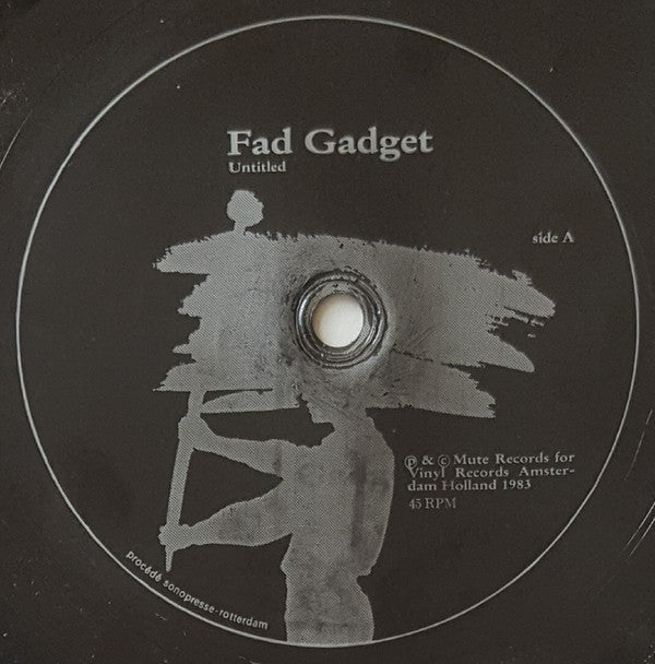 Fad Gadget / Mecano (2) : Untitled / 'March Of The Iron Workers' (Flexi, 7")