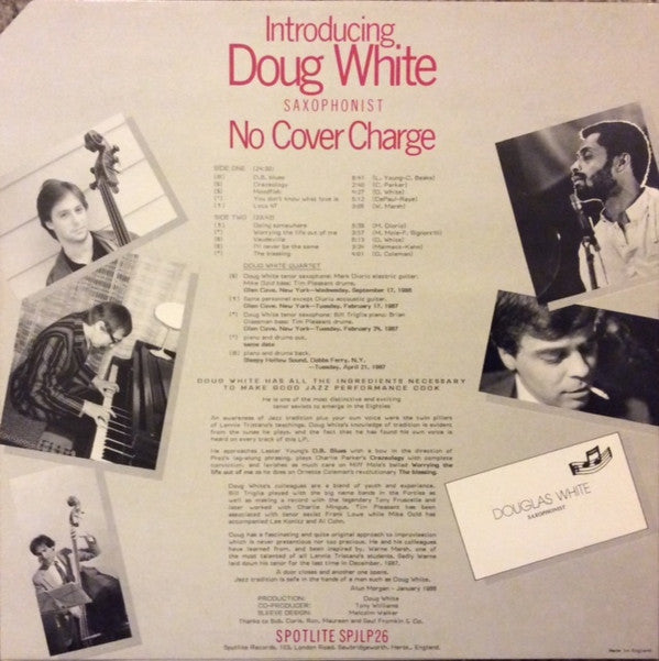 Doug White (3) : No Cover Charge (LP, Album)