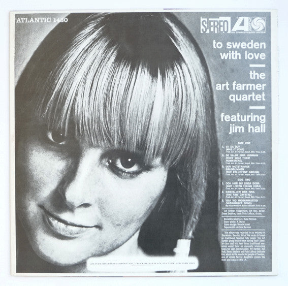 Art Farmer Quartet Featuring Jim Hall : To Sweden With Love (LP, Album, RE)