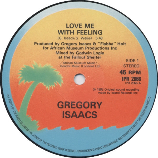 Gregory Isaacs : Love Me With Feeling (12", Ltd)