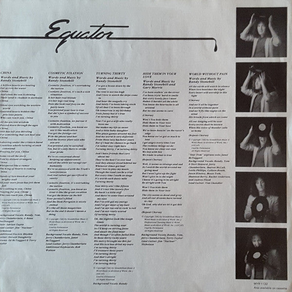 Randy Stonehill : Equator (LP, Album)