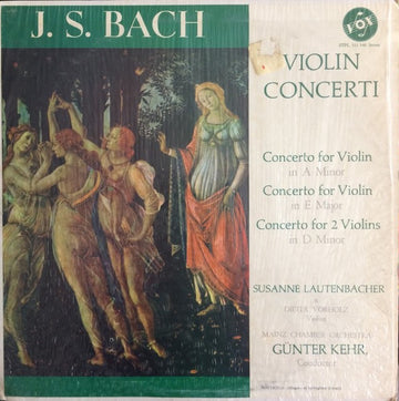 Johann Sebastian Bach : Violin Concerti (LP, RE)