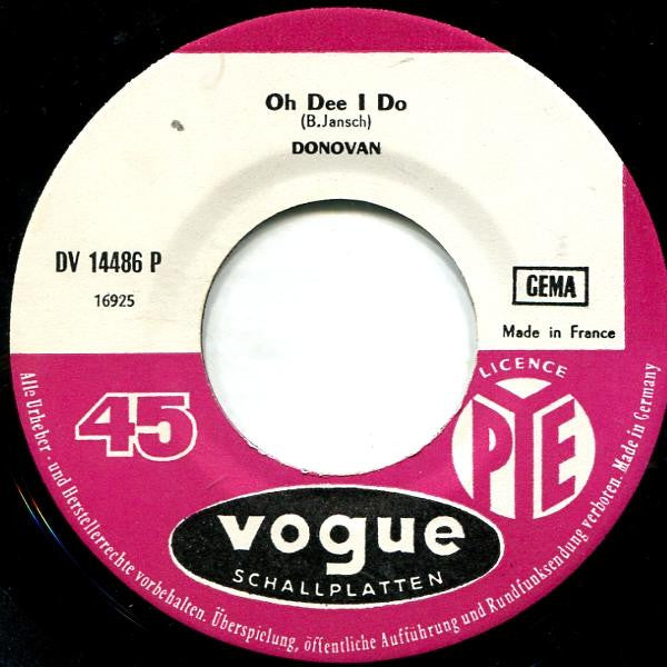 Donovan : Universal Soldier (7", Single)