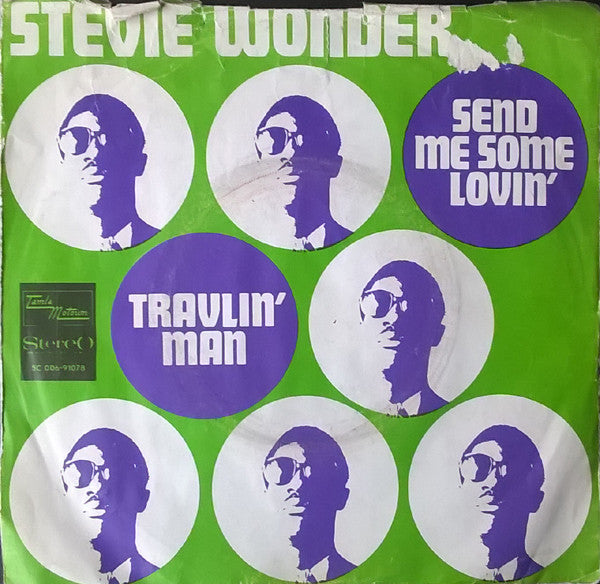 Stevie Wonder : Send Me Some Lovin (7", Single)