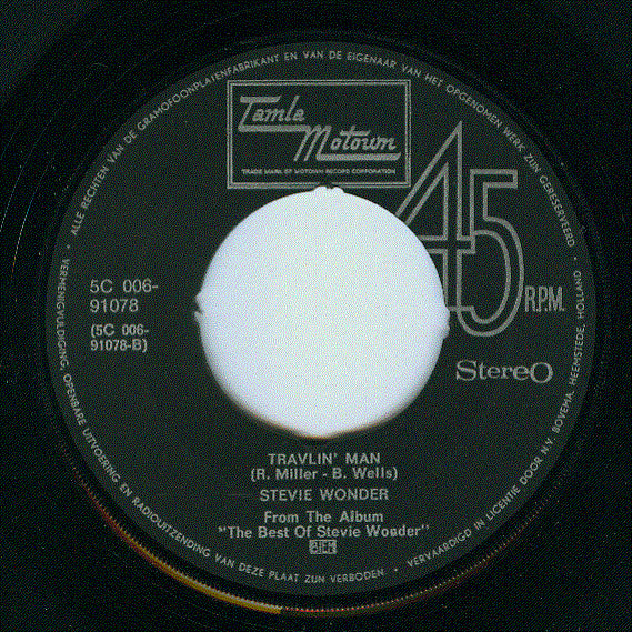 Stevie Wonder : Send Me Some Lovin (7", Single)