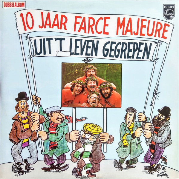 Farce Majeure : 10 Jaar Farce Majeure (Uit Het Leven Gegrepen) (2xLP, Comp)