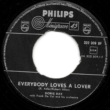 Doris Day : Everybody Loves A Lover (7", Single)