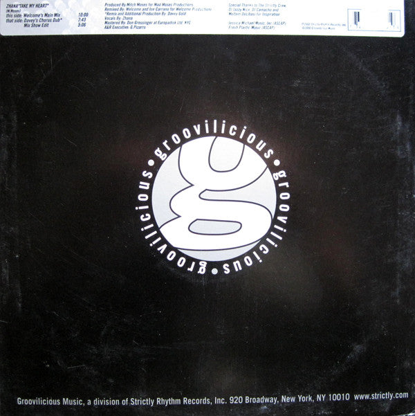 Zhana Saunders : Take My Heart (12")