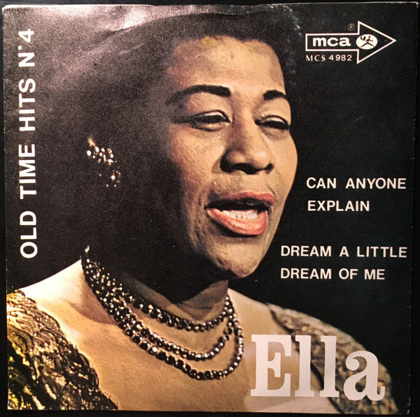 Ella Fitzgerald : Can Anyone Explain / Dream A Little Dream Of Me (7", Mono, Promo)