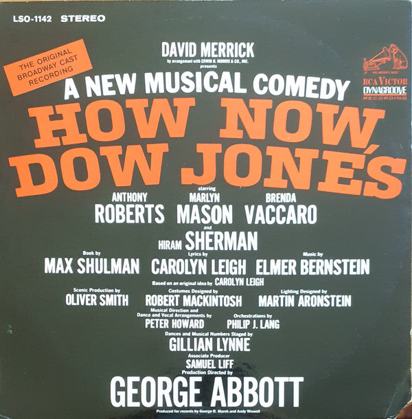 Various : How Now, Dow Jones: The Original Broadway Cast Recording (LP)