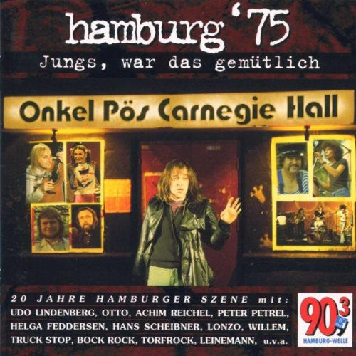 Various : Hamburg '75 - Jungs, War Das Gemütlich (CD, Comp)