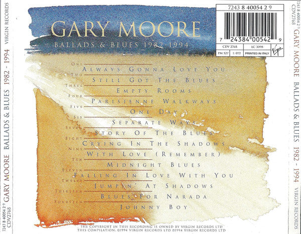 Gary Moore : Ballads & Blues 1982 - 1994 (CD, Comp)