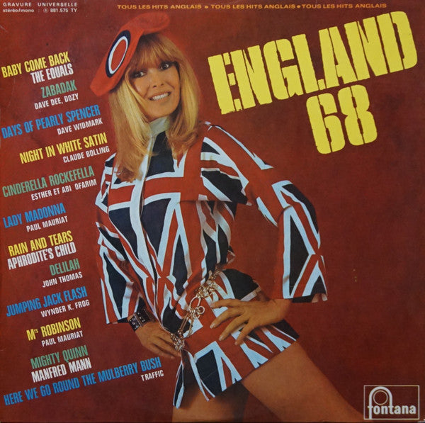 Various : England 68 (LP, Comp, Mono)