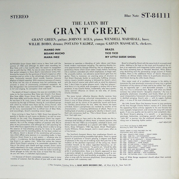 Grant Green : The Latin Bit (LP, Album, RE)
