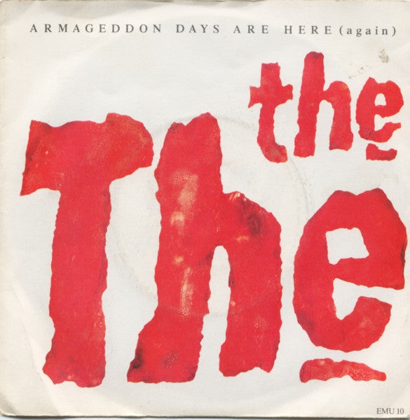 The The : Armageddon Days Are Here (Again) (7", Single)