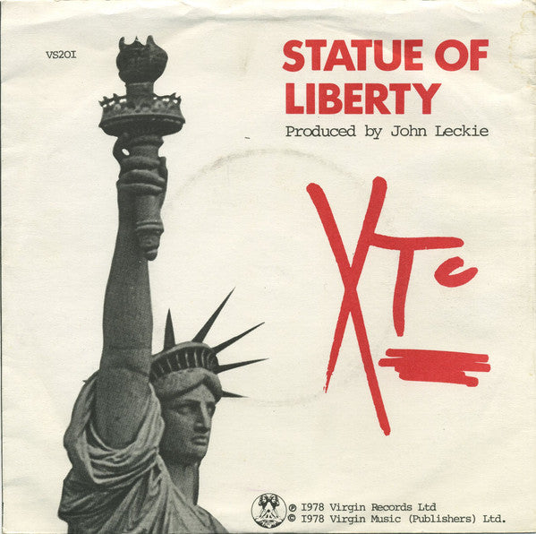 XTC : Statue Of Liberty (7", Single)