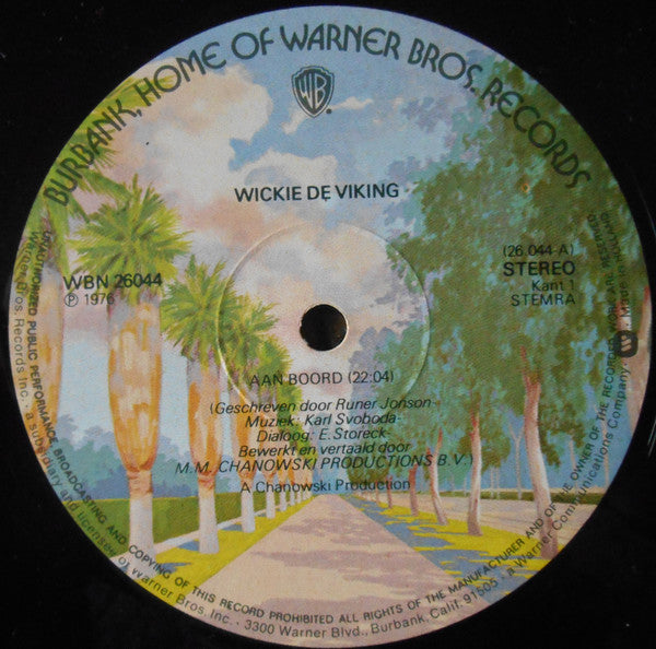 Wickie de Viking : Aan Boord/De Ontsnapping (LP, Album)